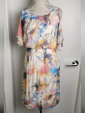 Flowy Silk Summer Dress
